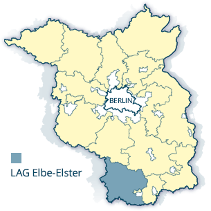 LAG Elbe-Elster Karte